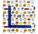 Photo4: 【1米 價格】🟦日本製｜💢 非 現貨｜🇯🇵 日本製｜100% 棉 ~ 帆布｜貓警察 動物｜2025年 4月 (4)