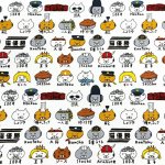 Photo9: 【1米 價格】🟦日本製｜💢 非 現貨｜🇯🇵 日本製｜100% 棉 ~ 帆布｜貓警察 動物｜2025年 4月 (9)