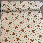 Photo2: 【1米 價格】🟣日本製｜💢 非 現貨｜🇯🇵 日本製｜100% 棉 ~ 牛津布｜小熊學校 the bears' school Jackie Face｜2025年 4月 (2)