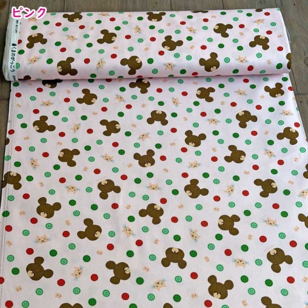 Photo4: 【1米 價格】🟣日本製｜💢 非 現貨｜🇯🇵 日本製｜100% 棉 ~ 牛津布｜小熊學校 the bears' school Jackie Face｜2025年 4月 (4)