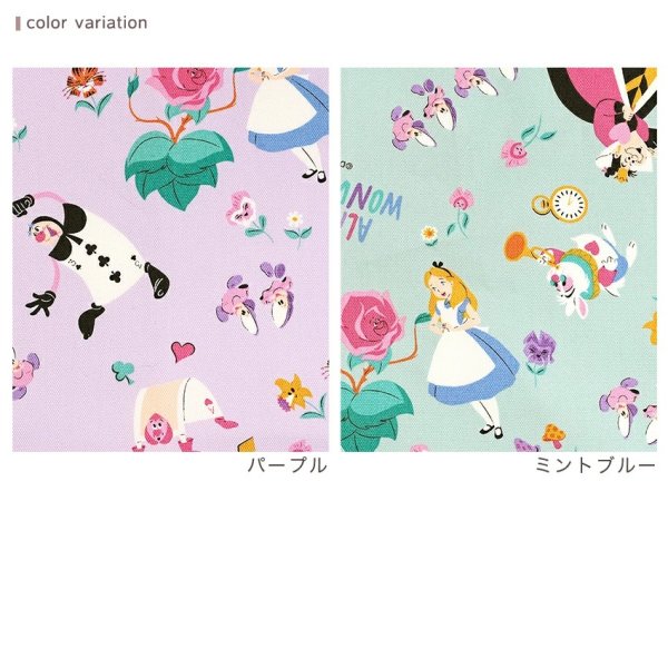 Photo2: 【1米 價格】🔴日本製｜💢 非 現貨｜🇯🇵 日本製｜100% 棉 ~ 牛津布｜迪士尼 愛麗絲夢遊仙境｜2025年 4月 (2)