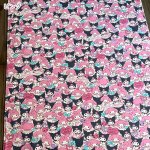 Photo2: 【1米 價格】🟦日本製｜💢 非 現貨｜🇯🇵 日本製｜100% 棉 ~ 牛津布｜Sanrio My Melody 50週年＆ Kuromi 20週年｜2025年 5月 (2)