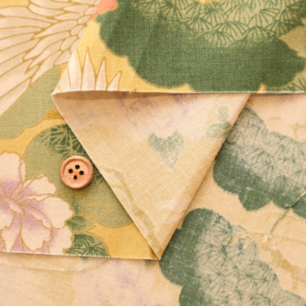 Photo8: 【1米 價格】🟡日本製｜💢 非 現貨｜100% 棉 ~ 薄｜和風 和柄 復古風格 鶴｜2025年 5月 (8)