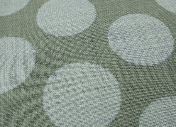 Photo7: 【1米 價格】🟤日本製｜💢 非 現貨｜100% 棉｜像棉麻 波點 5cm｜2025年 6月 (7)