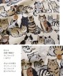 Photo2: 【1米 價格】🟤日本製｜💢 非 現貨｜85% 棉、15% 麻｜動物 貓｜2025年 6月 (2)