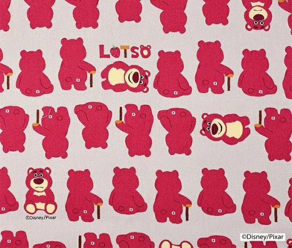 Photo1: 【1米 價格】🔴日本製｜💢 非 現貨｜🇯🇵 日本製｜100% 棉 ~ 牛津布｜迪士尼 熊抱哥 勞蘇 Lotso｜2025年 3月 (1)