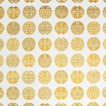 Photo3: 【1米 價格】🟢日本製｜💢 非 現貨｜布料 : 100% 棉 ~ 薄棉｜雙喜中式圖案｜2025年 6月 (3)