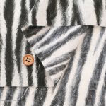 Photo6: 【1米 價格】🟡日本製｜💢 非 現貨｜布料 : 100% 棉｜斑馬紋 (6)