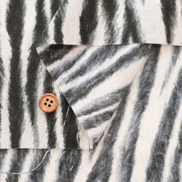 Photo6: 【1米 價格】🟡日本製｜💢 非 現貨｜布料 : 100% 棉｜斑馬紋 (6)