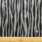 Photo4: 【1米 價格】🟡日本製｜💢 非 現貨｜布料 : 100% 棉｜斑馬紋 (4)