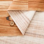 Photo5: 【1米 價格】🟡日本製｜💢 非 現貨｜布料 : 100% 棉｜木紋 (5)