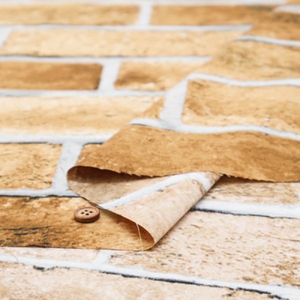 Photo4: 【1米 價格】🟡日本製｜💢 非 現貨｜布料 : 100% 棉｜磚塊 (4)