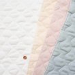 Photo1: 【1米 價格】🟡日本製｜💢 非 現貨｜雙層紗布：100% cotton ; 填充物：100% polyester ; 嬰兒絨毛：80% cotton, 20% polyester｜素色 雙層紗布 x 嬰兒絨被布料｜封 約 100cm (1)