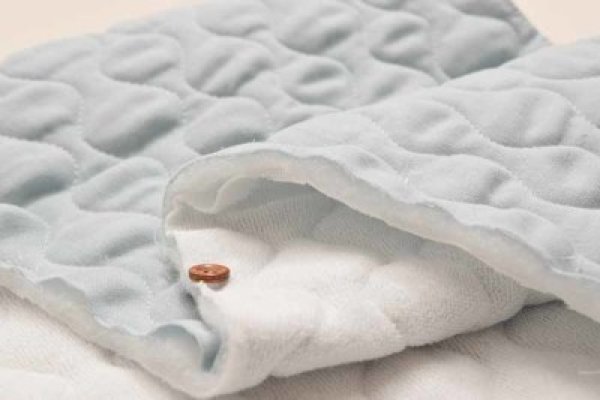 Photo2: 【1米 價格】🟡日本製｜💢 非 現貨｜雙層紗布：100% cotton ; 填充物：100% polyester ; 嬰兒絨毛：80% cotton, 20% polyester｜素色 雙層紗布 x 嬰兒絨被布料｜封 約 100cm (2)