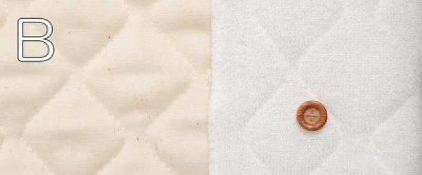 Photo5: 【1米 價格】🟡日本製｜💢 非 現貨｜雙層紗布：100% cotton ; 填充物：100% polyester ; 嬰兒絨毛：80% cotton, 20% polyester｜素色 雙層紗布 x 嬰兒絨被布料｜封 約 100cm (5)