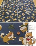 Photo4: 【1米 價格】🟣日本製｜💢 非 現貨｜布料 : 85% 棉 15%麻｜狗 動物 柴犬｜2025年 7月 (4)