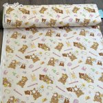 Photo3: 【1米 價格】🟣日本製｜💢 非 現貨｜🇯🇵 日本製｜100% 棉 ~ 牛津布｜Rilakkuma 鬆弛熊｜2025年 7月 (3)