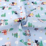 Photo2: 【1米 價格】🔴日本製｜💢 非 現貨｜🇯🇵 日本製｜100% 棉 ~ 薄｜貓 動物｜2025年 8月 (2)