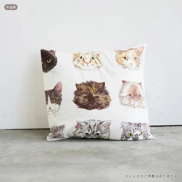 Photo6: 【1米 價格】🔴日本製｜💢 非 現貨｜🇯🇵 日本製｜100% 棉 ~ 薄｜貓 動物｜2025年 8月 (6)