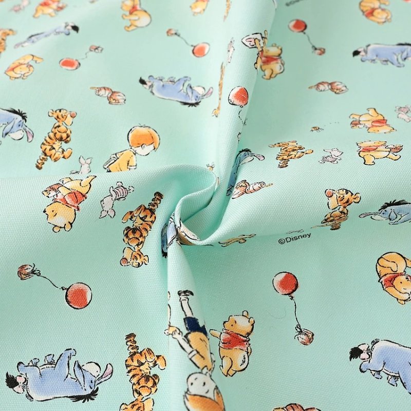 Photo2: 【1米 價格】🔴日本製｜💢 非 現貨｜100% 棉 ~ 牛津布｜Disney 迪士尼 Winnie the Pooh 小熊維尼｜2025年 8月 (2)