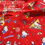 Photo1: 【1米 價格】🔴日本製｜💢 非 現貨｜100% 棉 ~ 牛津布｜Sanrio Hello Kitty with Music｜2025年 8月 (1)