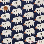 Photo6: 【1米 價格】🟤🔴日本製｜💢 非 現貨｜🇯🇵 日本製｜100% 棉 ~ 牛津布｜小豬 動物｜2025年 9月 (6)