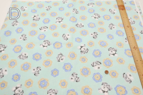 Photo7: 【1米 價格】🟡日本製｜💢 非 現貨｜🇯🇵 日本製｜100% 棉 ~ 薄｜Schnauzer 史納莎｜2025年 8月 (7)