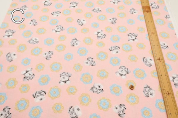 Photo6: 【1米 價格】🟡日本製｜💢 非 現貨｜🇯🇵 日本製｜100% 棉 ~ 薄｜Schnauzer 史納莎｜2025年 8月 (6)