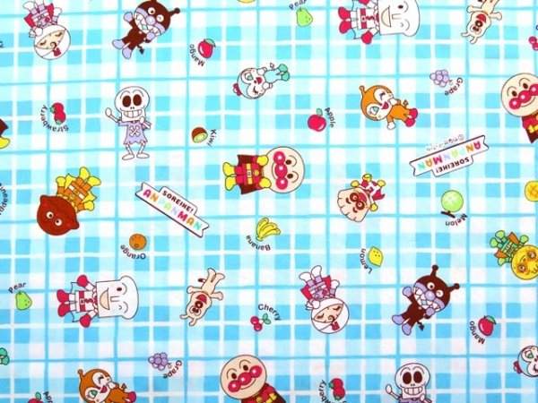 Photo3: 【1米 價格】日本製｜💢 非 現貨｜🇯🇵 日本製｜絎縫 間棉｜麵包超人 Anpanman｜2025年 9月 (3)