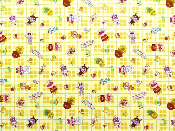 Photo2: 【1米 價格】日本製｜💢 非 現貨｜🇯🇵 日本製｜絎縫 間棉｜麵包超人 Anpanman｜2025年 9月 (2)