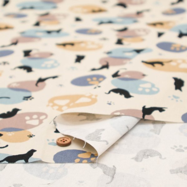 Photo7: 【1米 價格】🟡日本製｜💢 非 現貨｜🇯🇵 日本製｜100% 棉 ~ 牛津布｜貓 動物｜2025年 9月 (7)