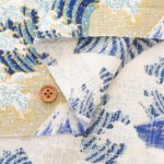 Photo7: 【1米 價格】🟡日本製｜💢 非 現貨｜🇯🇵 日本製｜100% 棉 ~ 多臂印花｜富士山與波浪 日式 和風｜2025年 9月 (7)