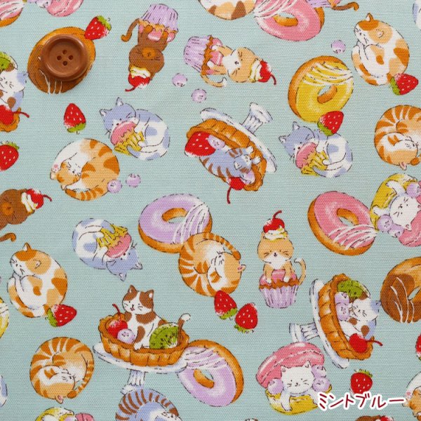 Photo4: 【1米 價格】🟤日本製｜💢 非 現貨｜🇯🇵 日本製｜100% 棉 ~ 牛津布｜甜心貓｜2025年 10月 (4)