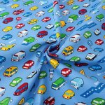 Photo2: 【1米 價格】🔴日本製｜💢 非 現貨｜🇯🇵 日本製｜100% 棉 ~ 牛津布｜可愛 汽車 ｜2025年 11月 (2)