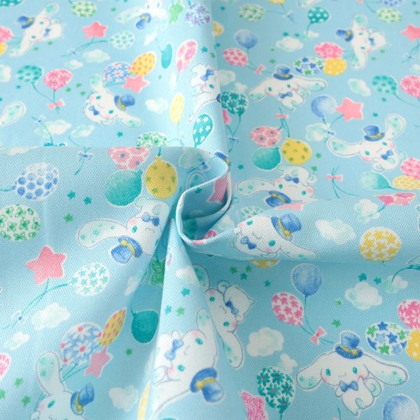 Photo2: 【1米 價格】🔴日本製｜💢 非 現貨｜🇯🇵 日本製｜100% 棉 ~ 牛津布｜Sanrio Cinnamoroll 玉桂狗｜2025年 11月 (2)