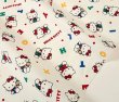 Photo1: 【1米 價格】🔴日本製｜💢 非 現貨｜🇯🇵 日本製｜100% 棉 ~ 牛津布｜Sanrio Hello Kitty 字母｜2025年 11月 (1)