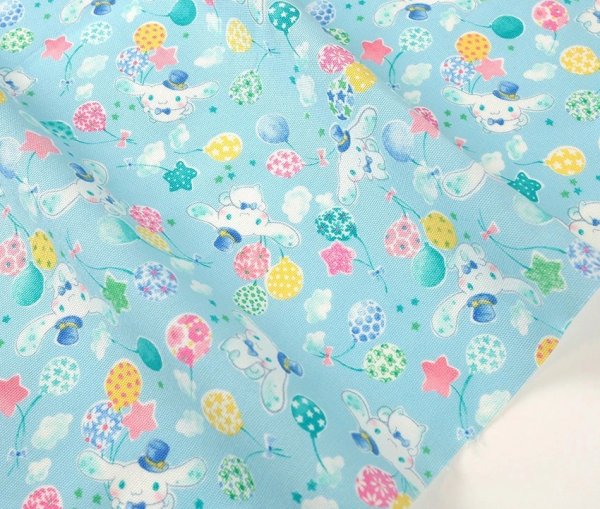 Photo1: 【1米 價格】🔴日本製｜💢 非 現貨｜🇯🇵 日本製｜100% 棉 ~ 牛津布｜Sanrio Cinnamoroll 玉桂狗｜2025年 11月 (1)