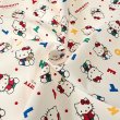 Photo4: 【1米 價格】🔴日本製｜💢 非 現貨｜🇯🇵 日本製｜100% 棉 ~ 牛津布｜Sanrio Hello Kitty 字母｜2025年 11月 (4)