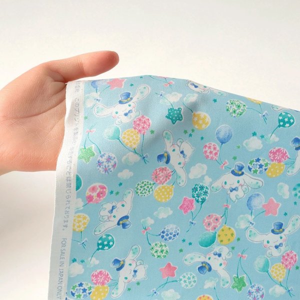 Photo4: 【1米 價格】🔴日本製｜💢 非 現貨｜🇯🇵 日本製｜100% 棉 ~ 牛津布｜Sanrio Cinnamoroll 玉桂狗｜2025年 11月 (4)