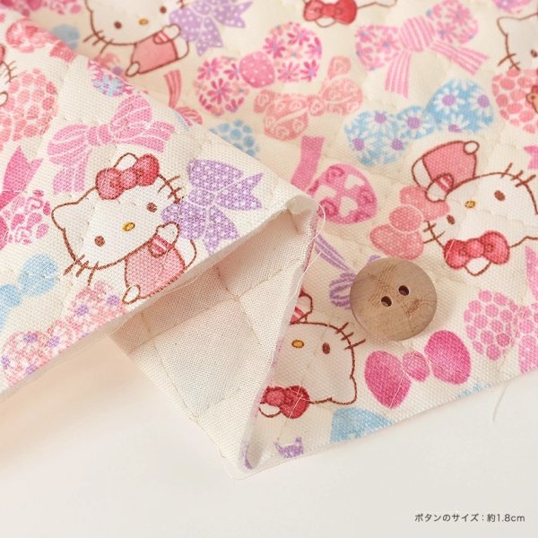 Photo4: 【1米 價格】🔴日本製｜💢 非 現貨｜🇯🇵 日本製｜絎縫 間棉｜Sanrio Hello Kitty｜2025年 11月 (4)