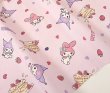 Photo1: 【1米 價格】🔴日本製｜💢 非 現貨｜🇯🇵 日本製｜100% 棉 ~ 牛津布｜Sanrio My Melody & Kuromi pancakes 甜品｜2025年 11月 (1)