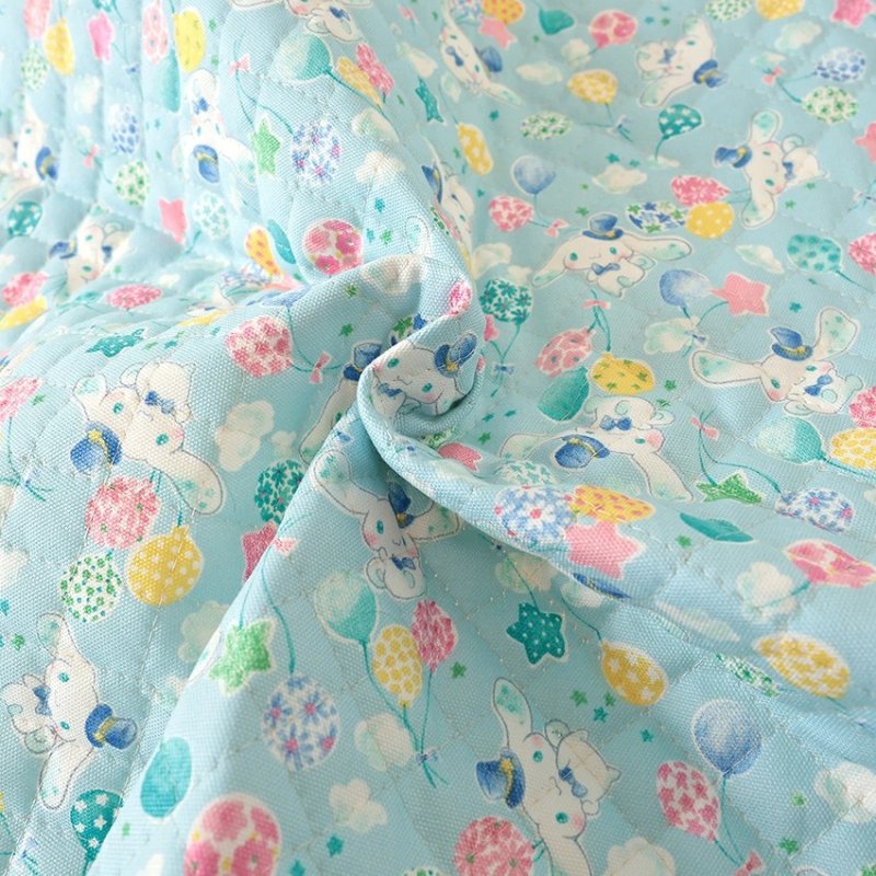 Photo3: 【1米 價格】🔴日本製｜💢 非 現貨｜絎縫 間棉｜Sanrio Cinnamoroll 玉桂狗｜2025年 11月 (3)