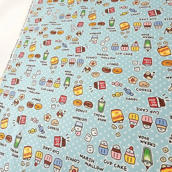 Photo5: 【1米 價格】🔴日本製｜💢 非 現貨｜🇯🇵 日本製｜100% 棉 ~ 牛津布｜糖果 ｜2025年 11月 (5)