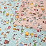 Photo1: 【1米 價格】🔴日本製｜💢 非 現貨｜🇯🇵 日本製｜100% 棉 ~ 牛津布｜糖果 ｜2025年 11月 (1)