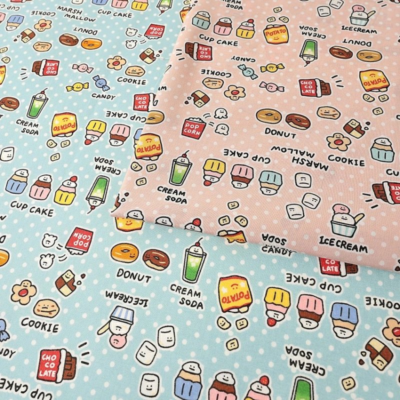 Photo1: 【1米 價格】🔴日本製｜💢 非 現貨｜🇯🇵 日本製｜100% 棉 ~ 牛津布｜糖果 ｜2025年 11月 (1)