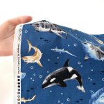 Photo5: 【1米 價格】🔴日本製｜💢 非 現貨｜🇯🇵 日本製｜100% 棉 ~ 牛津布｜海洋生物 鯨魚 ｜2025年 11月 (5)