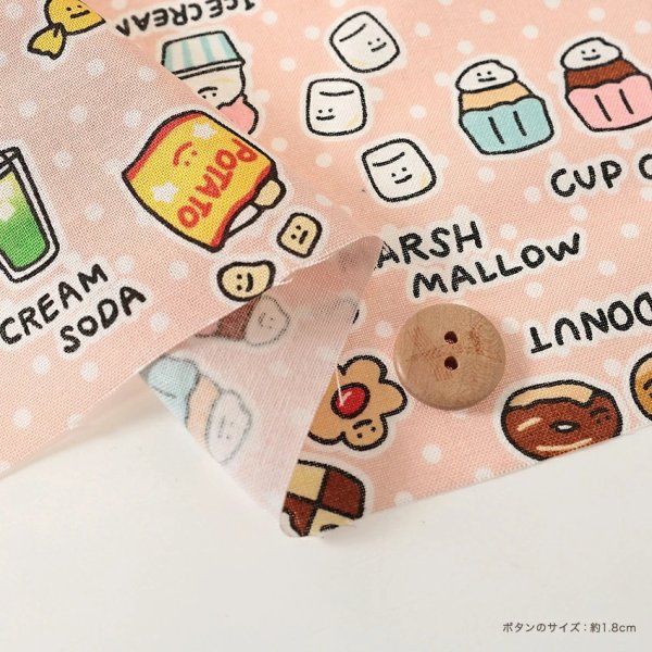 Photo3: 【1米 價格】🔴日本製｜💢 非 現貨｜🇯🇵 日本製｜100% 棉 ~ 牛津布｜糖果 ｜2025年 11月 (3)