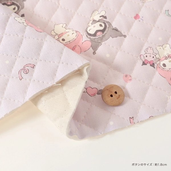 Photo2: 【1米 價格】🔴日本製｜💢 非 現貨｜🇯🇵 日本製｜絎縫 間棉｜Sanrio My Melody & Kuromi｜2025年 11月 (2)