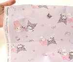 Photo5: 【1米 價格】🔴日本製｜💢 非 現貨｜100% 棉 ~ 牛津布｜Sanrio My Melody & Kuromi pancakes 甜品｜2025年 11月 (5)