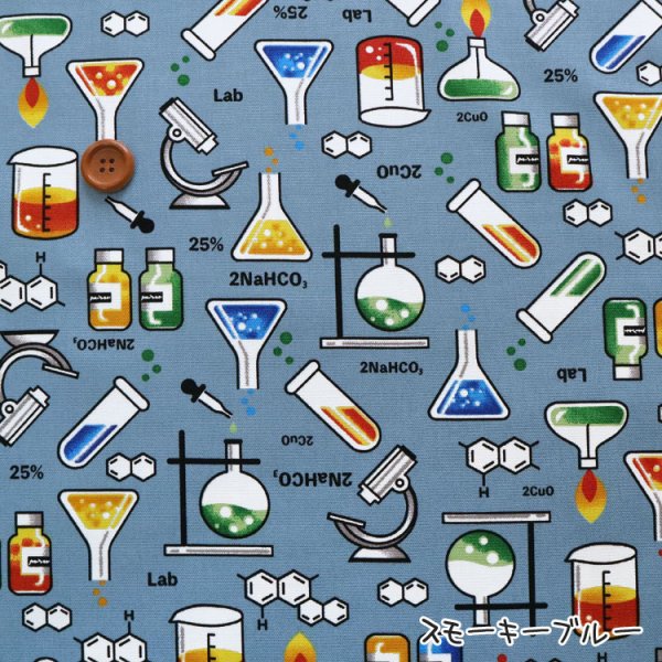 Photo3: 【1米 價格】🟤日本製｜💢 非 現貨｜🇯🇵 日本製｜100% 棉 ~ 牛津布｜Science 科學｜2025年 11月 (3)